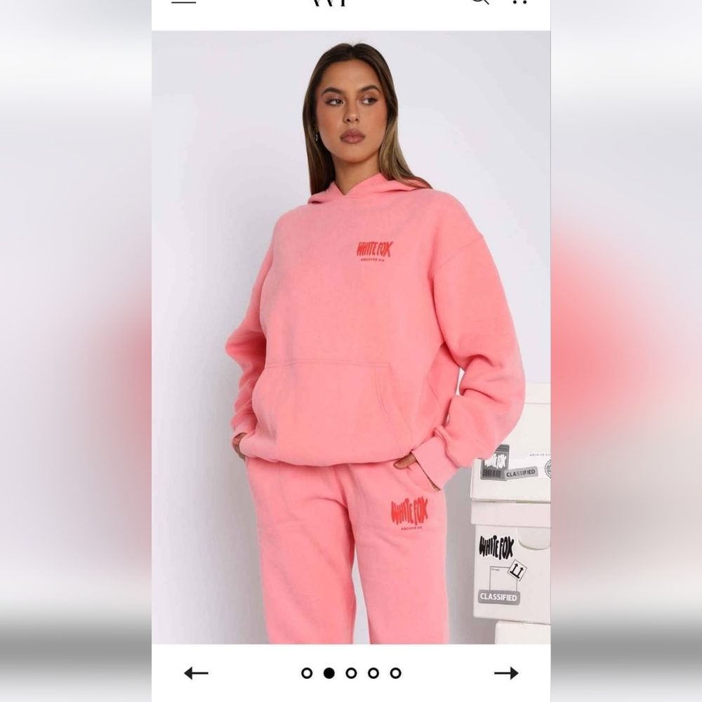 ***SOLD*** White Fox Archive 6.0 Oversized Hoodie - Size S/M